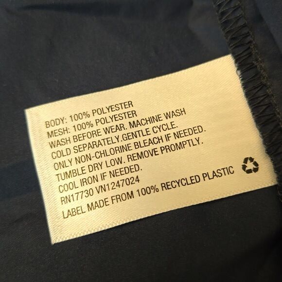 Hunter Navy/Yellow Lightweight Full Zip Vest, Unisex Kids Large, NWT - Picture 8 of 11